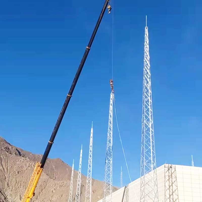 Paslanmayan Polad Yıldırım Çubuğu Topu İldırımdan Mühafizə Qülləsi